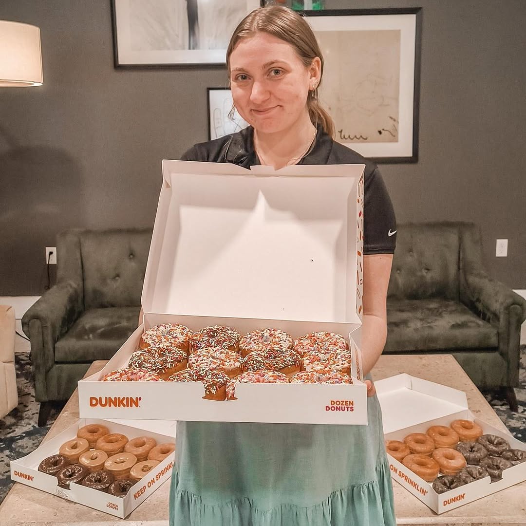 \ud83c\udf69 Donuts were served\u2026 and so were the vibes \ud83d\ude4c\u2728\n\nThanks to everyone who stopped by our Grab & Go Donuts event, we loved seeing you all! Now we want to know\u2026 what do YOU want to see next? \ud83d\udc40\n\nDrop your feedback and help us plan future events you'll actually love \ud83d\udcad\ud83d\udc9b