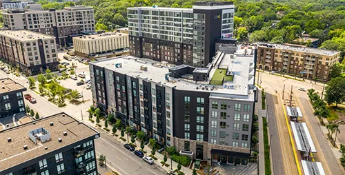 Exterior view of The Link Minneapolis