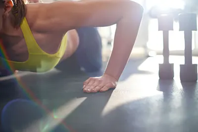 On-site fitness center for students and residents