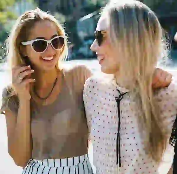 Friends laughing at The Link Minneapolis
