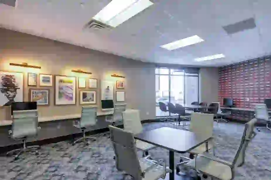 Business Center with Macs and PCs