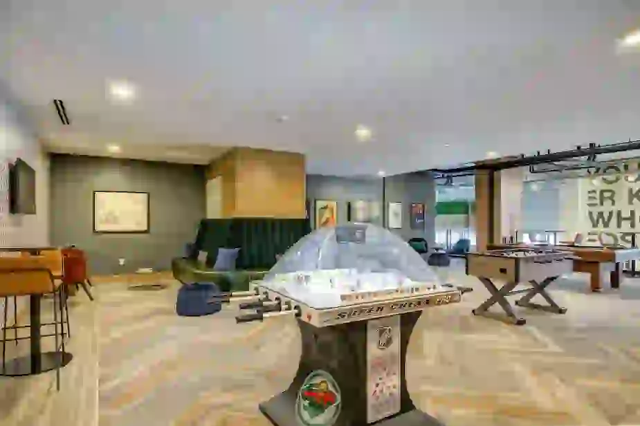 Game Room with table hockey