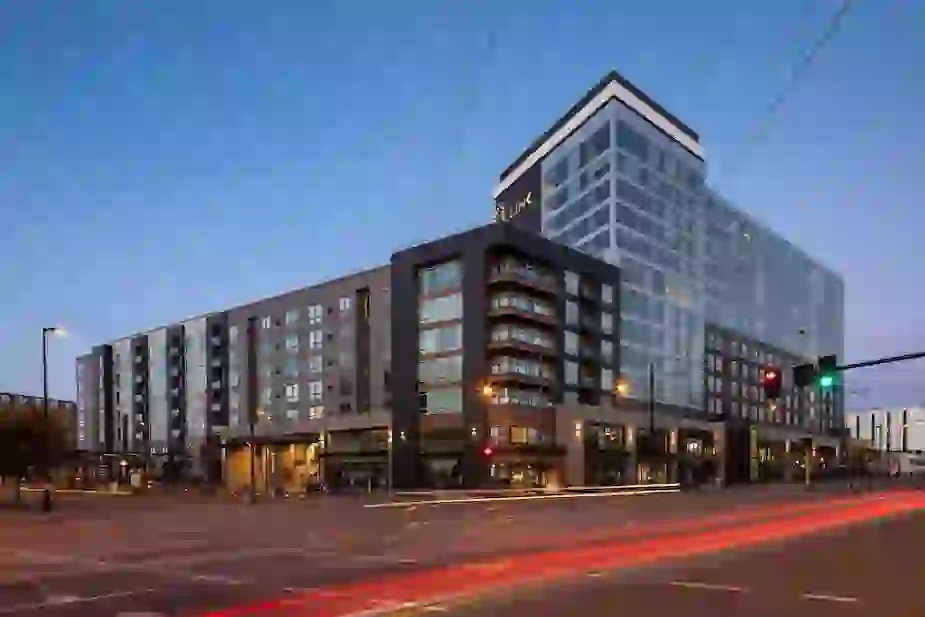 Student apartments on the Green Line near UMN