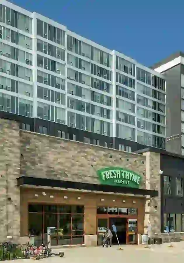 Fresh produce inside Fresh Thyme Market