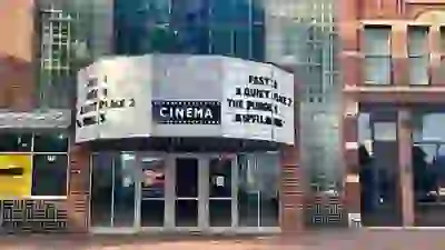 Marquee at The Main Cinema