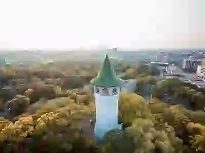 Aerial image of Tower Hill Park