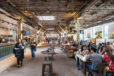 Inside THe Market at Malcom Yards