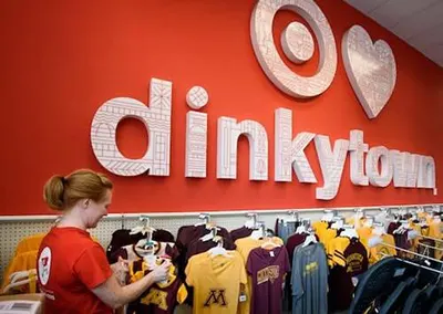 Inside Target in Dinkytown